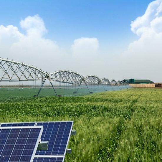 Riego automático solar para agricultura