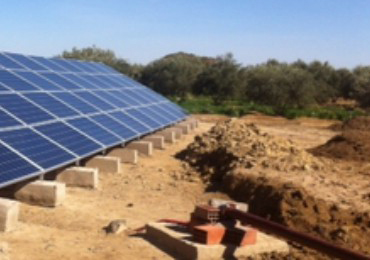 Sistema de bomba solar de 7.5kw en Marruecos
