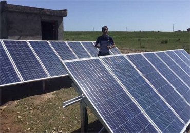  1,5kw sistema de bomba solar en Xining, Qinghai 