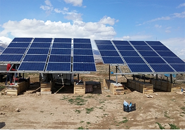  7,5 kW sistema de bomba solar en turquía