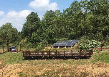  2,2 kW sistema de bomba solar en Jiangxi instituto de conservación de suelos y aguas