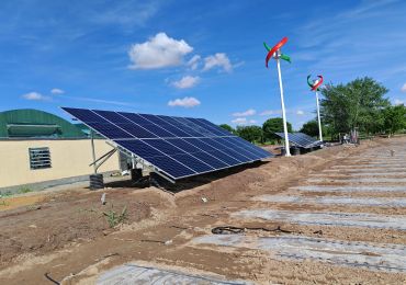 Sistema de bomba solar de 7,5 kW en Uzbekistán