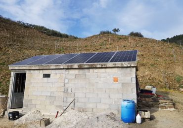 Sistema de bombeo solar de 1,5kW en Portugal