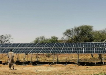 Sistema de bomba solar de 11kw en Sudán
    
