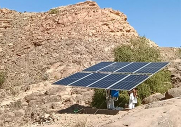 Sistema de bomba solar de 7,5kW en Pakistán