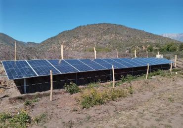 2 juegos de sistema de bomba solar de 2.2kW en Chile